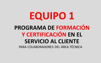 Protegido: Equipo 1. Programa de Formación y Certificación en el Servicio al Cliente