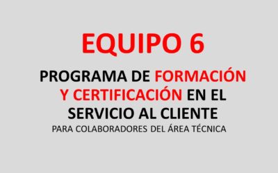 Protegido: Equipo 6. Programa de Formación y Certificación en el Servicio al Cliente