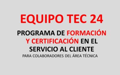 Protegido: Equipo TEC 24. Programa de Formación y Certificación en el Servicio al Cliente