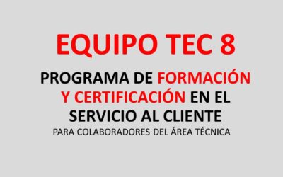 Protegido: Equipo TEC 8. Programa de Formación y Certificación en el Servicio al Cliente