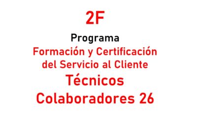 Protegido: Técnicos 26. Colaboradores. 2F. Programa Formación y Certificación del Servicio al Cliente.