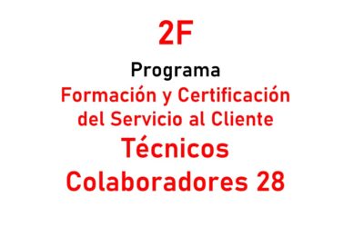 Protegido: Técnicos 28. Colaboradores. 2F. Programa Formación y Certificación del Servicio al Cliente.