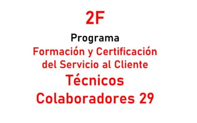 Protegido: Técnicos 29. Colaboradores. 2F. Programa Formación y Certificación del Servicio al Cliente.