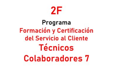 Protegido: Técnicos 7. Colaboradores. 2F. Programa Formación y Certificación del Servicio al Cliente.